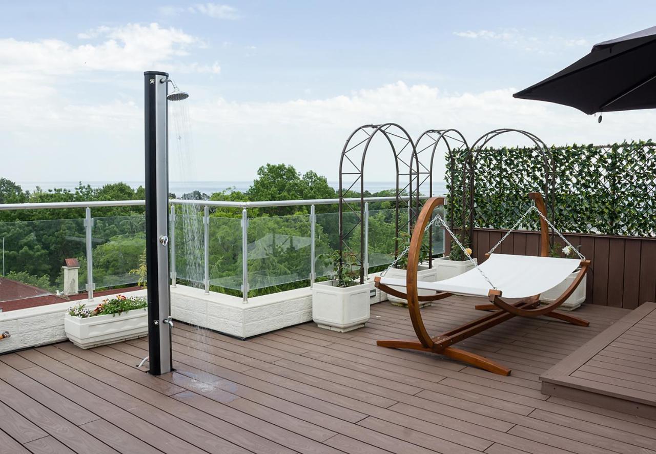 Apartmán Under The Stars - Lux Penthouse With Pool And Terrace By Flat Mаnager Saints Constantine and Helena Exteriér fotografie